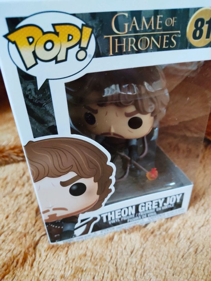 Funko Pop game of thrones Theon Greyjoy 81 Neuf - photo numéro 2