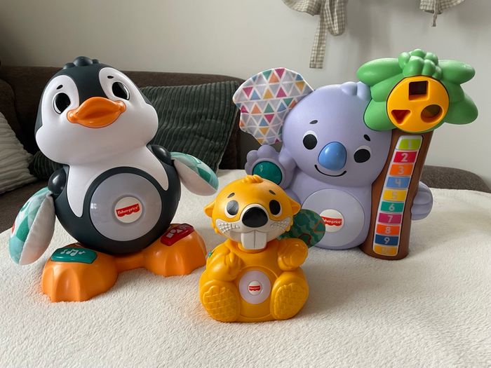 Lot Linkimals Fisher Price - 9 mois + jeu d’éveil