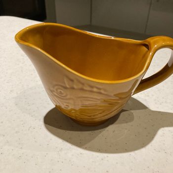 Pichet motif poisson