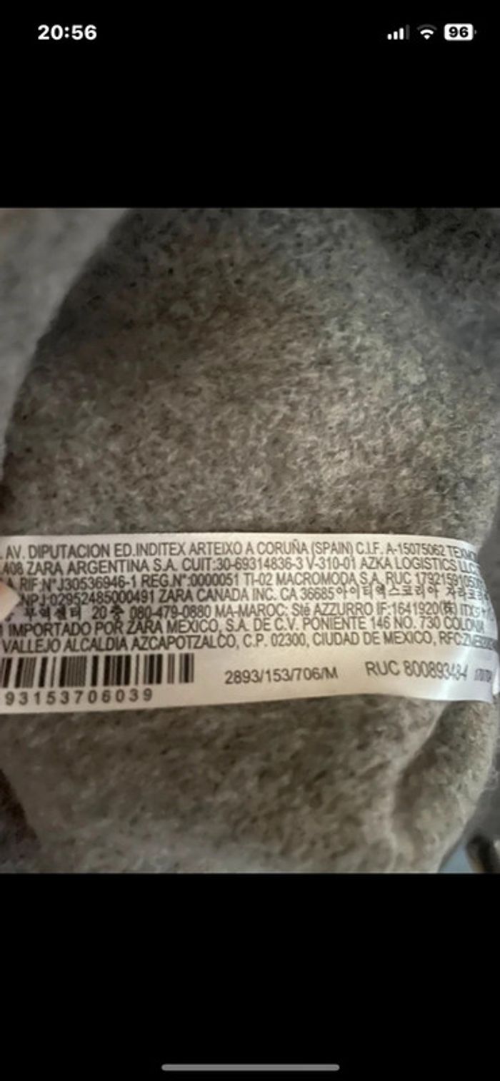 Très beau tailleur, jupe en laine Zara, taille M L - photo numéro 6