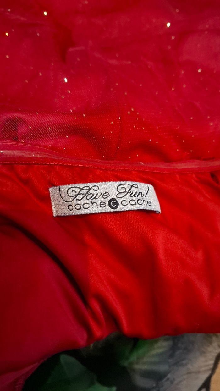 Robe bustier rouge brillante - photo numéro 8