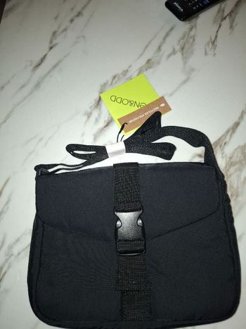 Sac unisexe noir even&odd coton