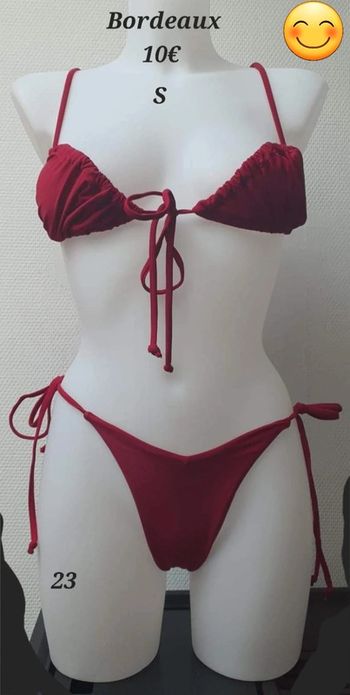 Maillot 2 pcs taille S