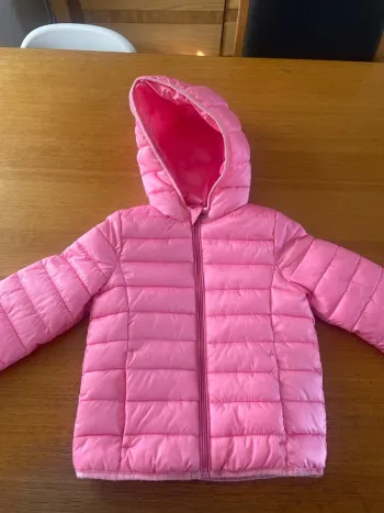 Doudoune rose Kiabi