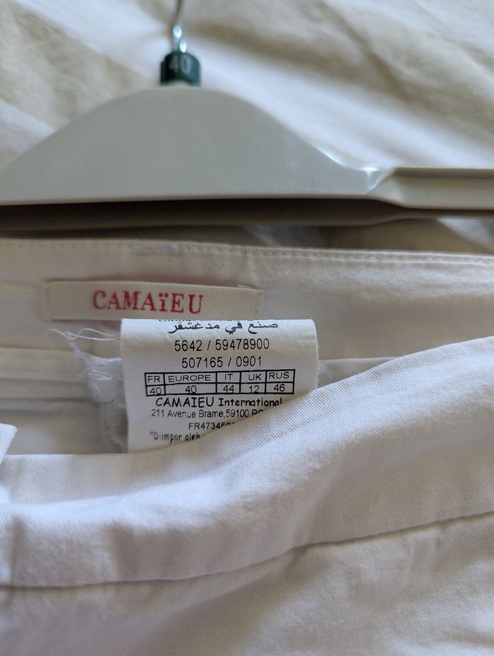 Pantalon blanc - photo numéro 4
