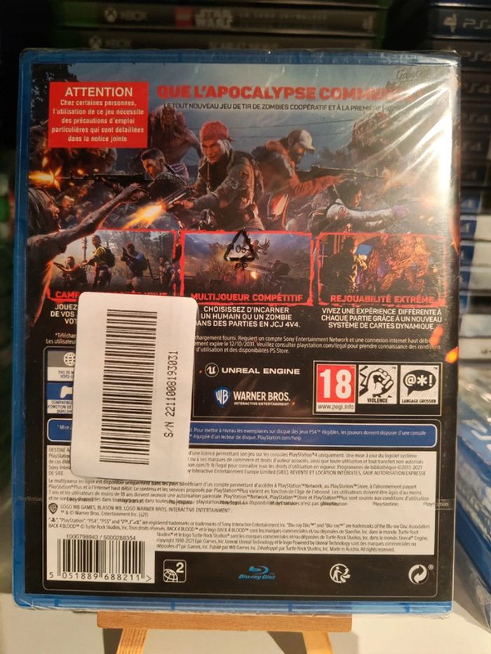 Back 4 Blood PS4 neuf sous blister - photo numéro 2