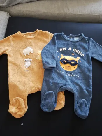 Lot de 2 pyjamas