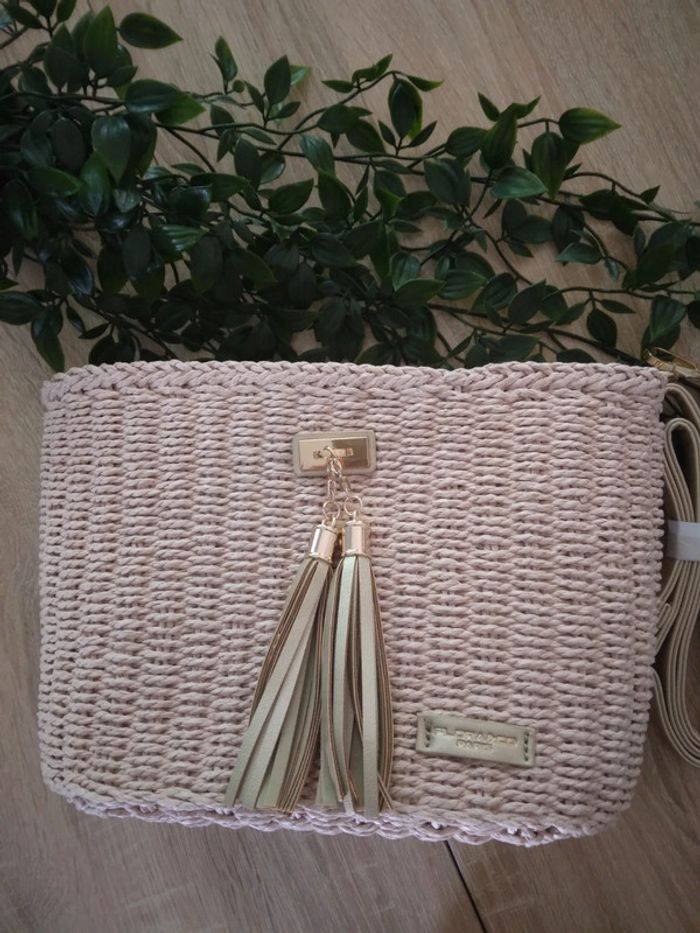 🌸Sac en osier Rose Flora&Co Neuf 🌸 - photo numéro 2