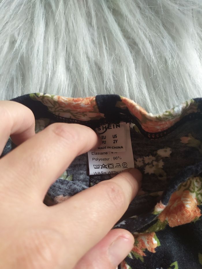 Pantalon leggings à fleurs bébé fille 92 cm - photo numéro 3