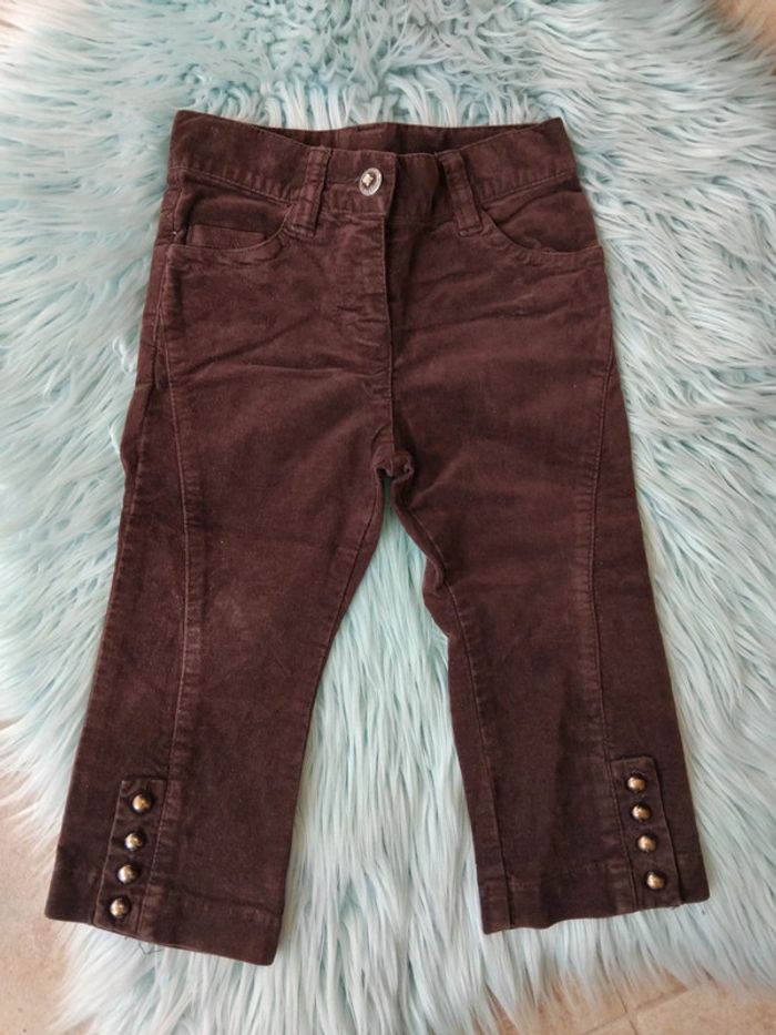 🍪 pantalon fille marron Kenzo kids 2 ans