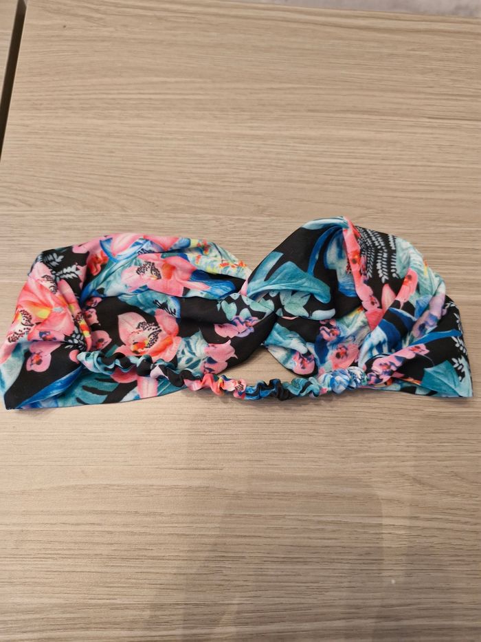 Bandeau pour les cheveux fleuri - photo numéro 2