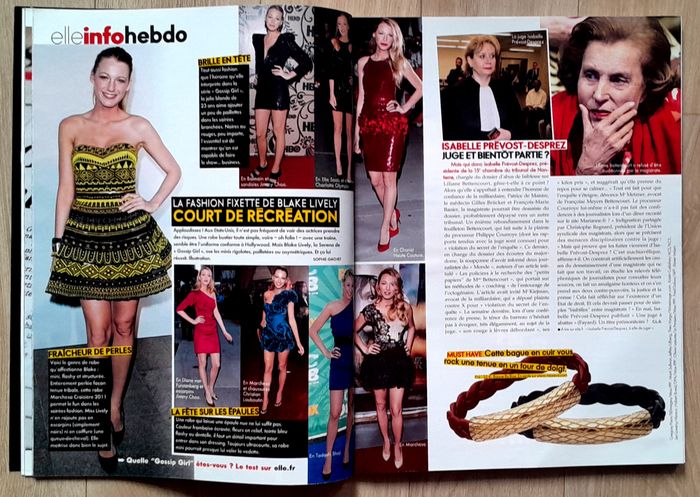 Magazine Elle n°3383 octobre 2010 - photo numéro 6