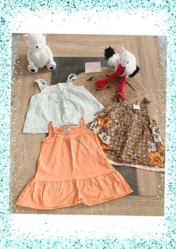 Lot debardeurs 12 mois