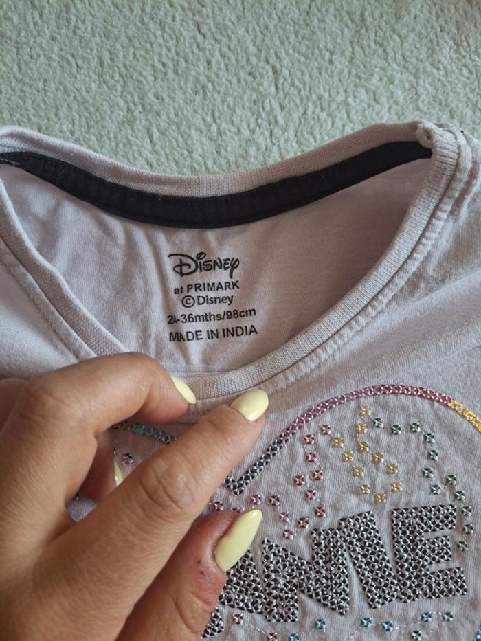 T-shirt manches longues 98 cm - photo numéro 2