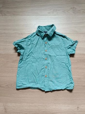 Chemise manches courtes 6 ans