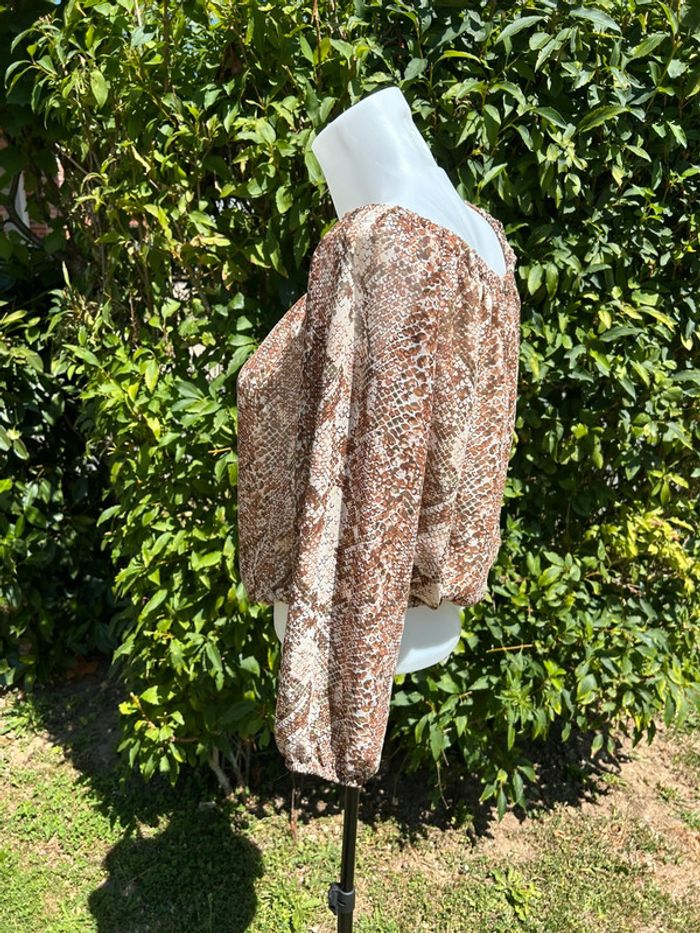 🌟 Blouse à motifs serpent Amisu 🌟 - photo numéro 5