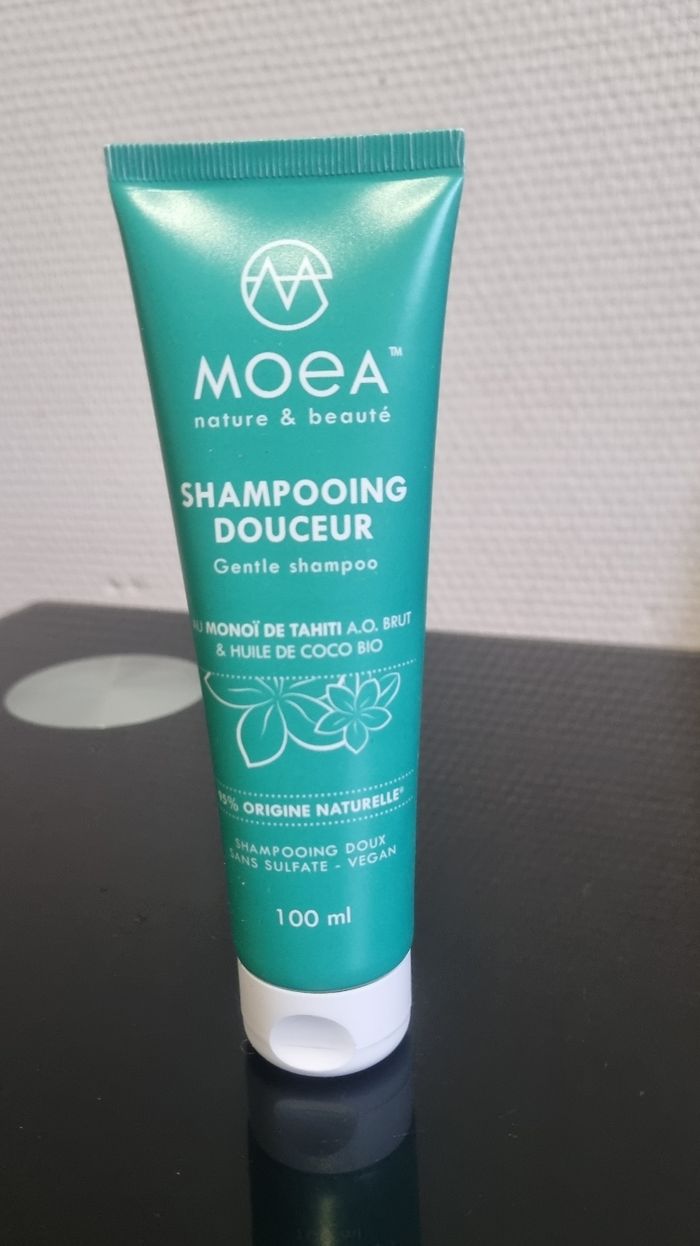 shampoing douceur doux sans sulfate Moea 100ml