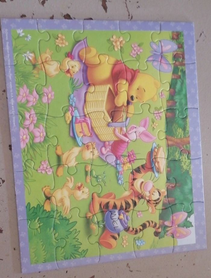 Puzzle winnie l'ourson - photo numéro 2