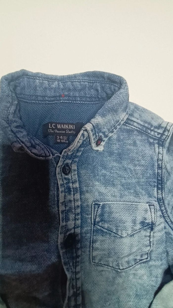 Jolie chemise épaisse pour garçon 4 ans - photo numéro 3