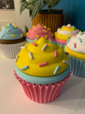 Boîte à accessoire cupcake gourmand 