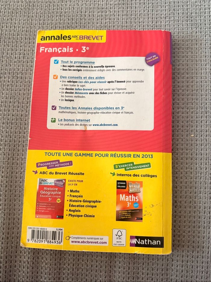 livre brevet - photo numéro 2
