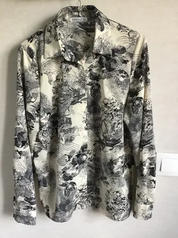 Blouse, chemise femme imprimée marque Bellerina