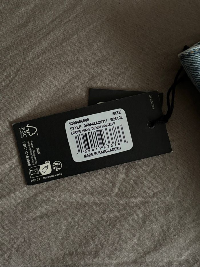 Jean baggy Dickies wave bleu clair delavé W28 L32 - photo numéro 3