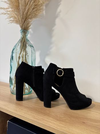 Bottine à talons ouverte H&M