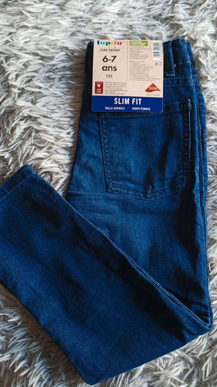 Jean 6/7 ans 122 cm neuf étiquetter mixte 💐 - photo numéro 2