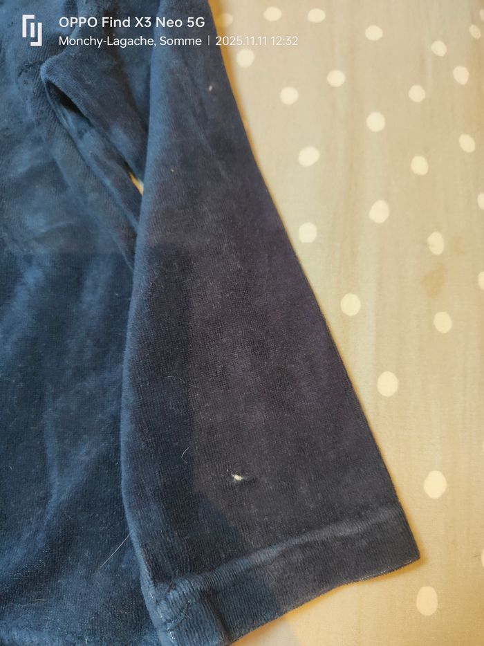 Pyjama velours 6ans tissaia Réduction jusqu'à -70% - photo numéro 5