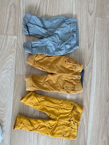Lot de 3 pantalons 9 mois tape à l’œil