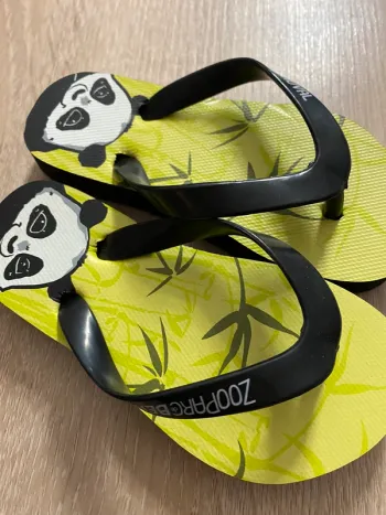 Tongs enfant panda
