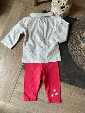 Ensemble bébé fille 3 mois