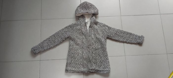 Gilet zippé à capuche polaire 10 ans
