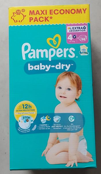 Pampers Baby Dry T4+(10/15kg)