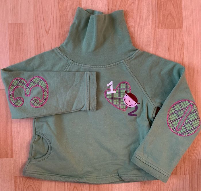 Sweat vert DPAM 6 ans