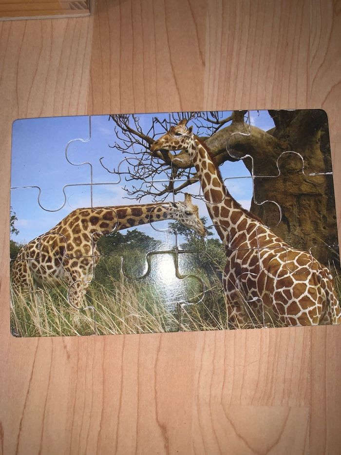 3 puzzles en bois 12 pièces - photo numéro 3