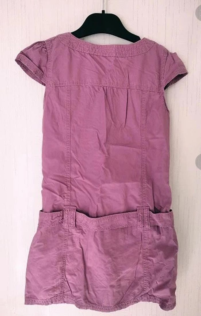 Robe prune à pressions NKY 8 ans - photo numéro 2