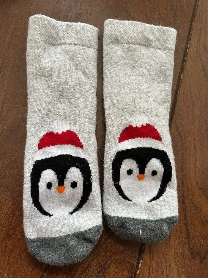 lot de 5 paires de chaussettes chaudes antidérapantes - photo numéro 6