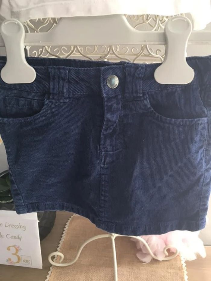 Ensemble fille 3 ans jupe et t-shirt Dpam - photo numéro 2