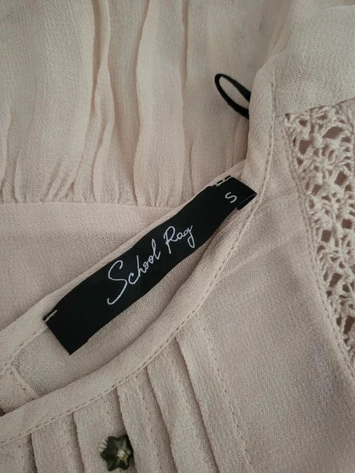 Magnifique blouse vieux rose Taille S - photo numéro 7