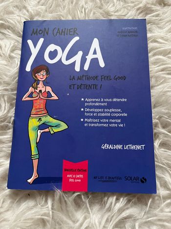 Mon cahier de yoga la méthode feel good et détente TBE 🧘♀️