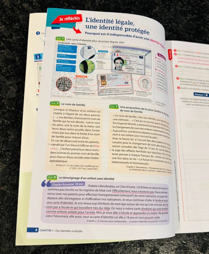 Cahier du citoyen niveau 5e neuf - photo numéro 3