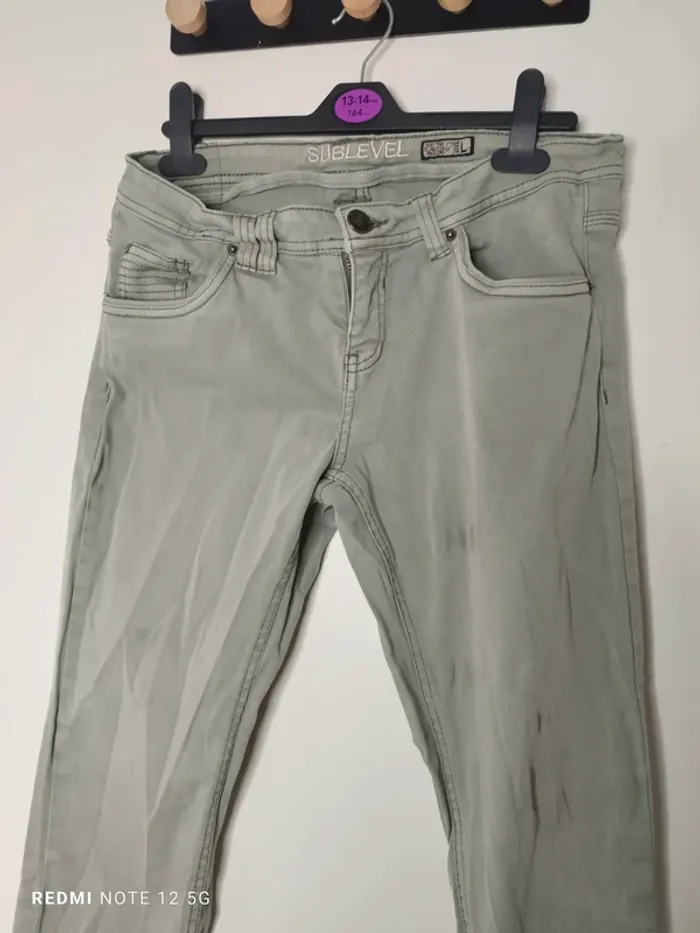 Jean kaki taille L - photo numéro 2