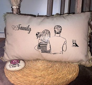 Coussin famille
