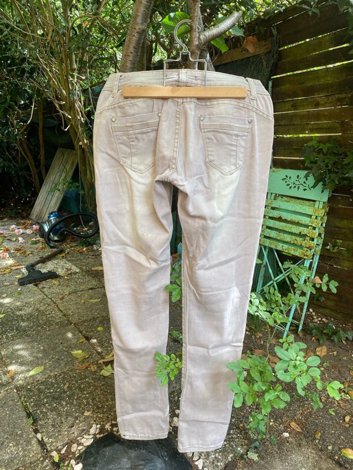 Chouette jeans👖 beige - photo numéro 5