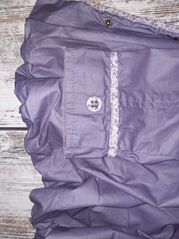 Veste de pluie avec capuche lisa rose 4 ans - photo numéro 7