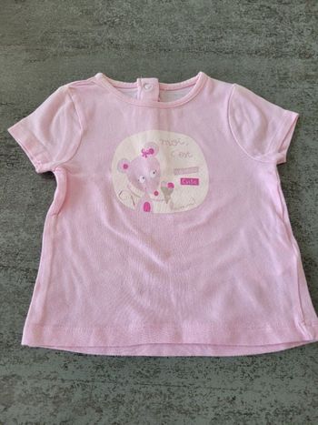 Tee-shirt  - 6 mois -