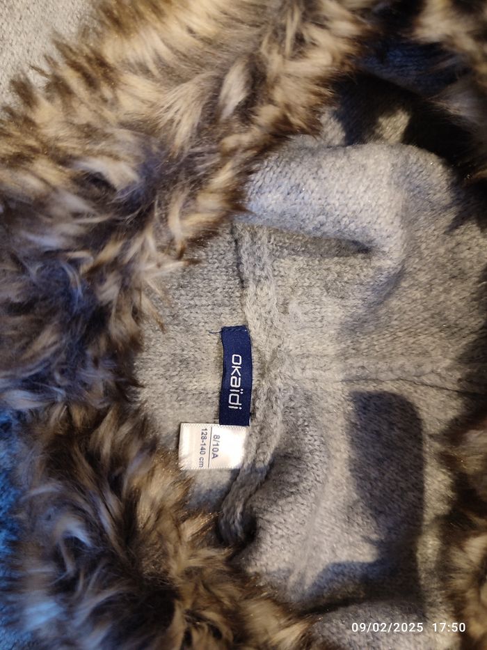 Poncho fille de 8 ans - photo numéro 2