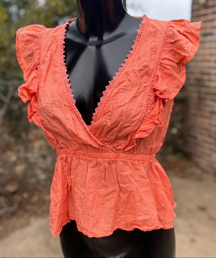 🌸 Top péplum col V dentelle Creeks 🌸 - photo numéro 2